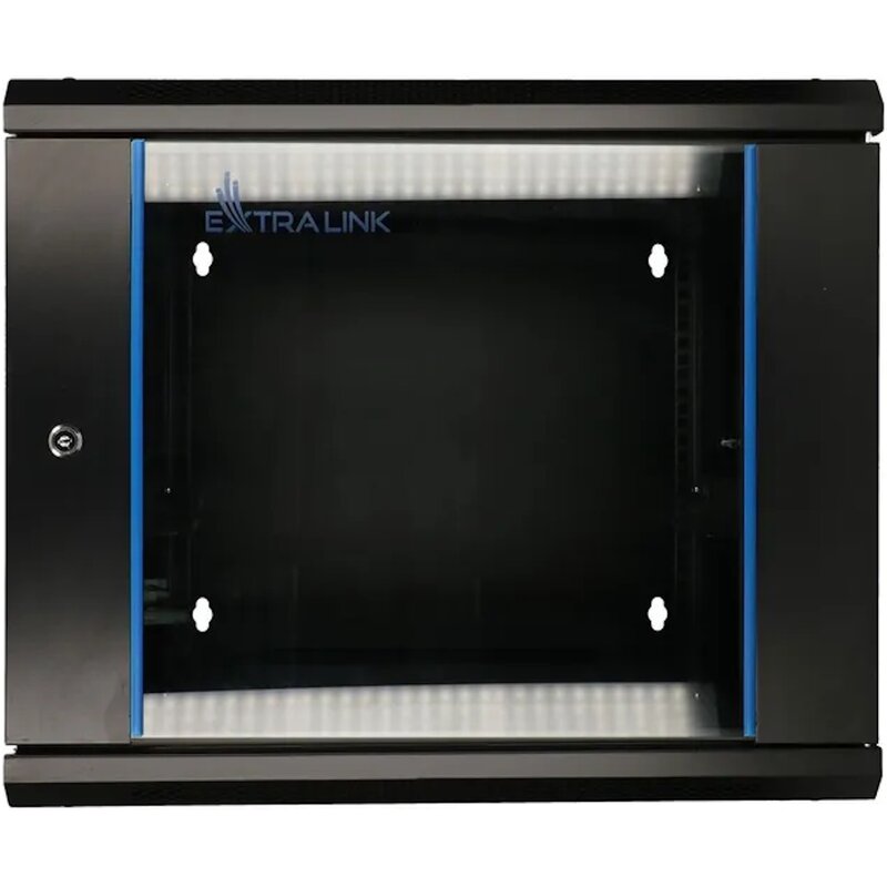 ExtraLink Wisząca 19" 9U 600x600mm dwusekcyjna (czarna)