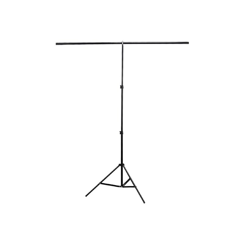 Statyw + poprzeczka do mocowania tła fotograficznego PULUZ Atelier T, 200x200cm