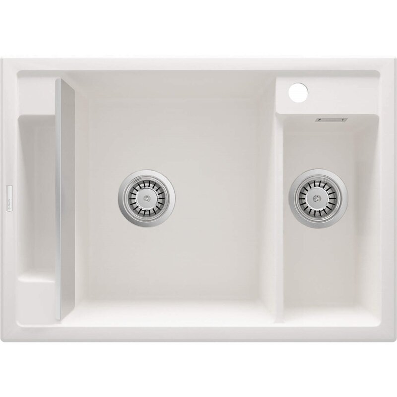 Zlewozmywak półtorakomorowy DEANTE Magnetic ZRM A503 Alabaster 50x69
