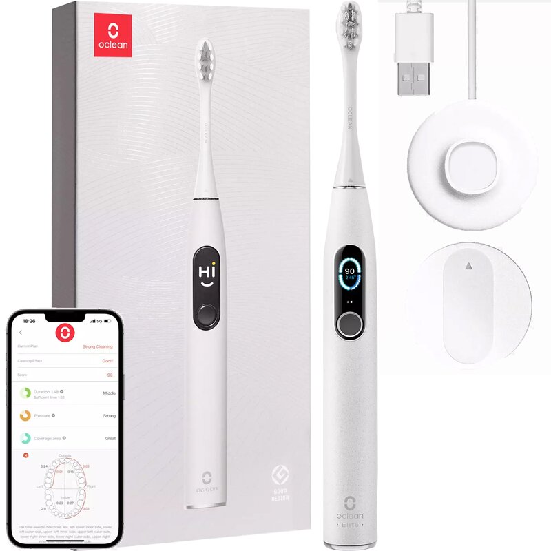 Szczoteczka soniczna OCLEAN X Pro Elite Szary