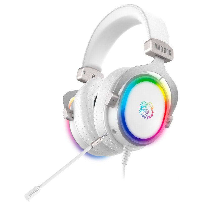 Słuchawki MAD DOG GH800W Nauszne, Dźwięk przestrzenny