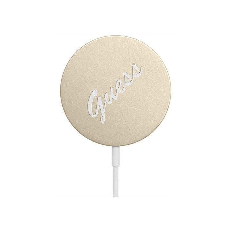 Ładowarka indukcyjna GUESS  15W Złoty MagSafe