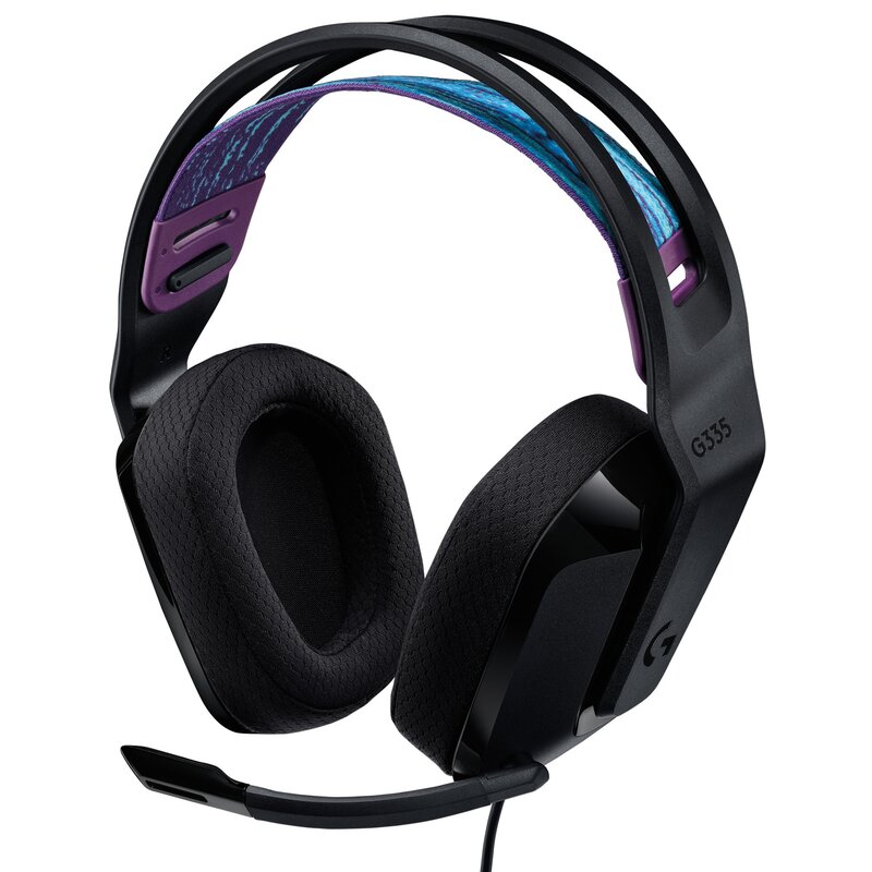 Słuchawki LOGITECH G335 Nauszne Czarny