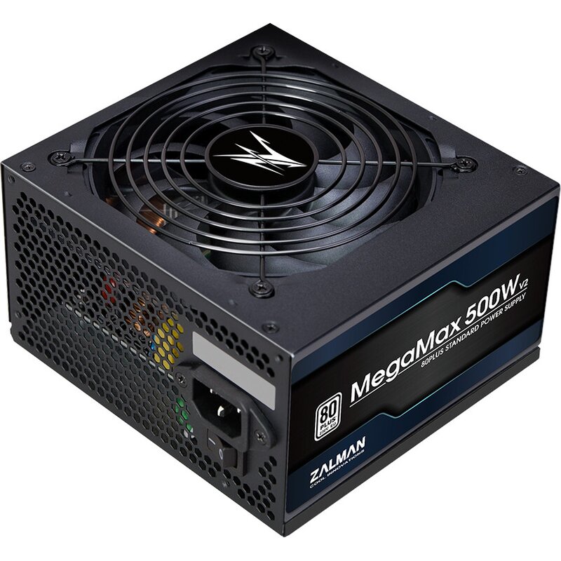 Zasilacz ZALMAN MegaMax v2 500W 80 Plus