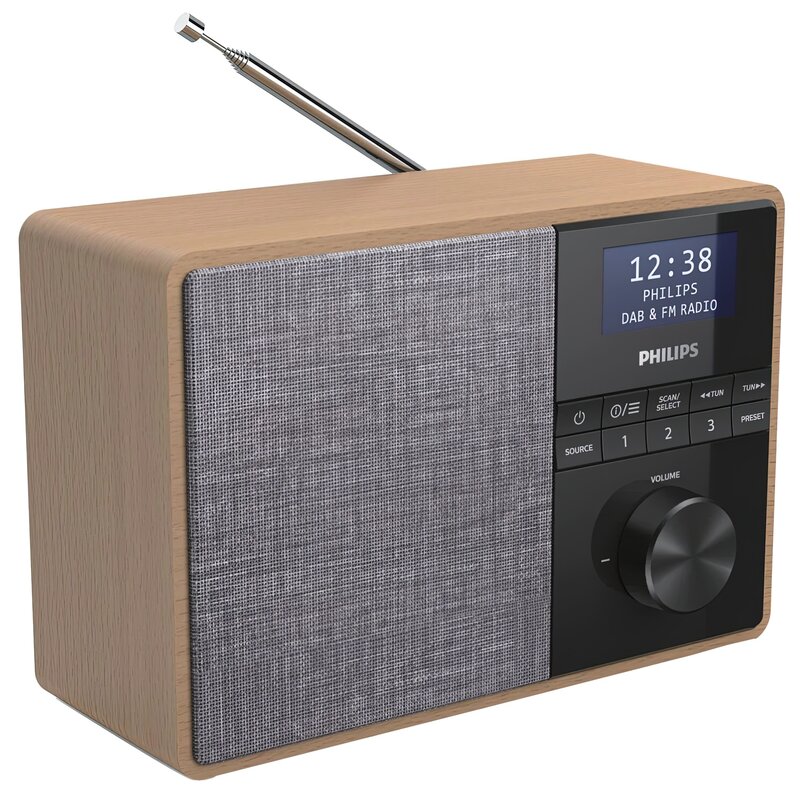 Philips TAR5505/10 Radio FM DAB+ Bluetooth Beżowy