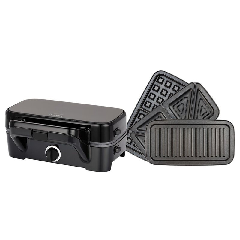 Opiekacz do kanapek SAM COOK PSC-120/B 3w1