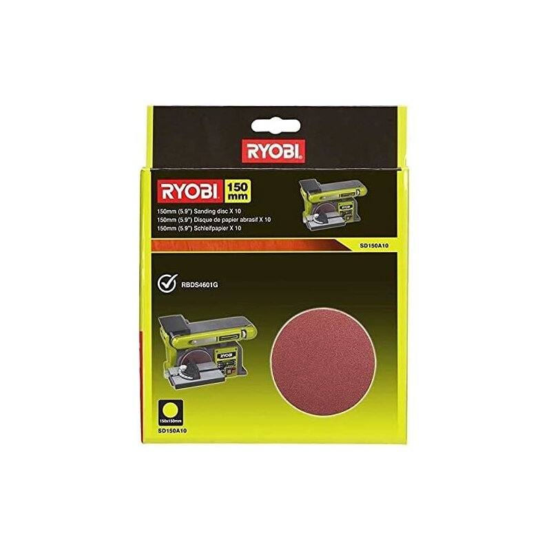 Papier ścierny RYOBI SD150A10 (10 szt.)