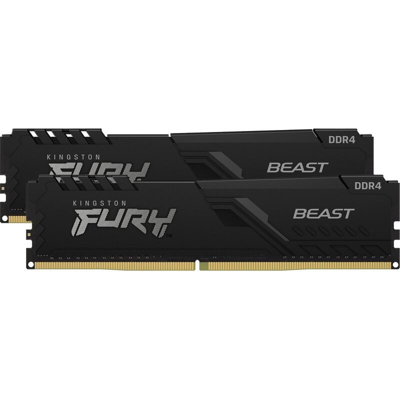 Kingston FURY Beast 32GB (2 x 16GB) 3200 CL16 Czarny
