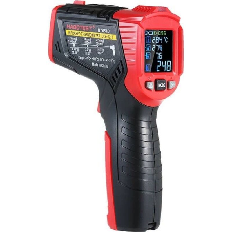 Pirometr laserowy HABOTEST HT651D