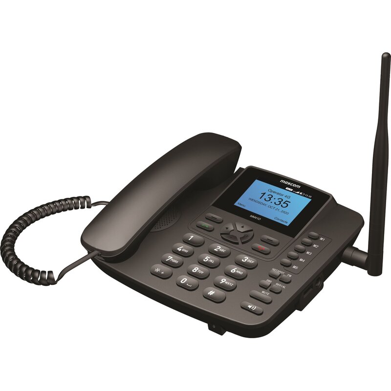 Telefon Stacjonarny na Kartę SIM Maxcom MM41D 4G VoLTE Router WiFi LAN
