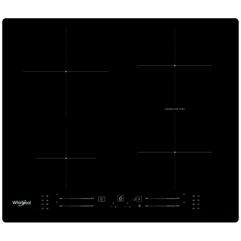 Płyta indukcyjna WHIRLPOOL WBS0060NE ConnexionZone 18 poziomów mocy 59cm