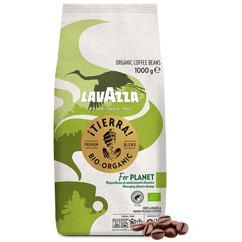 Kawa ziarnista LAVAZZA Tierra Bio-Organic For Planet 1 kg