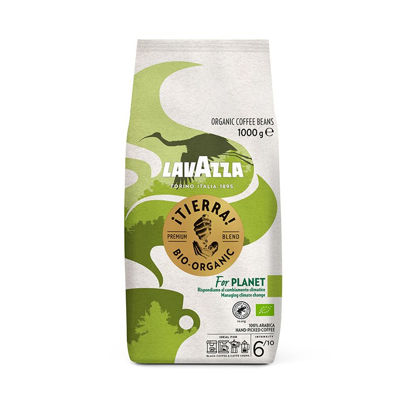 Kawa ziarnista LAVAZZA Tierra Bio-Organic For Planet 1 kg