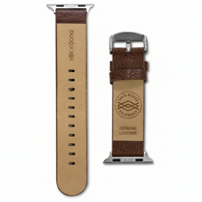 Pasek X-DORIA Lux do Apple Watch do koperty 38 mm Brązowy