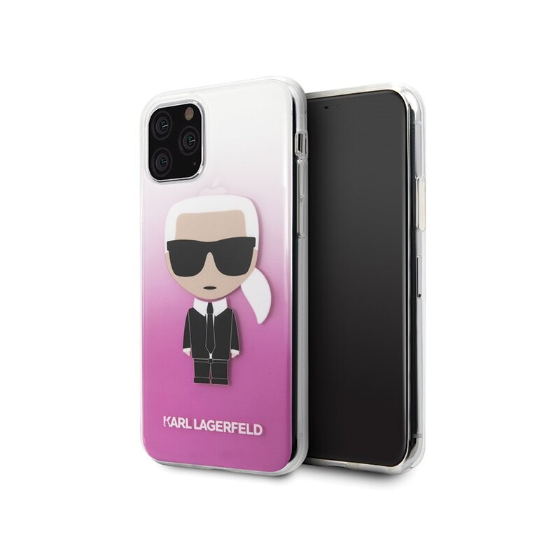 Karl Lagerfeld KLHCN58TRDFKPI do iPhone 11 Pro Różowy