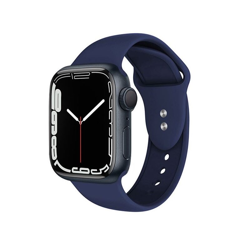 Pasek CRONG Liquid do Apple Watch do koperty 44/45/46/49mm Granatowy