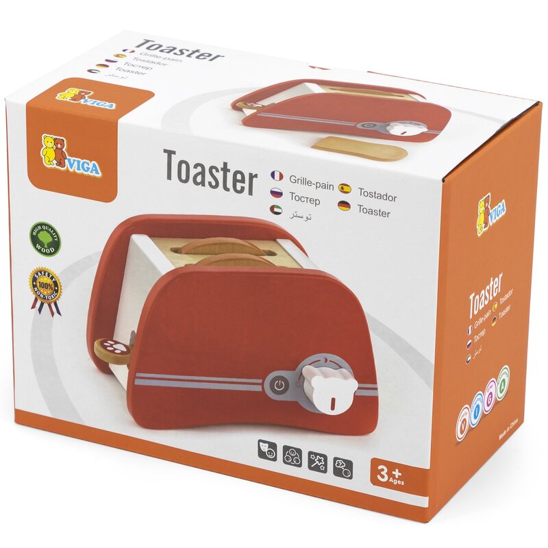 Drewniany toster VIGA Leila Toys