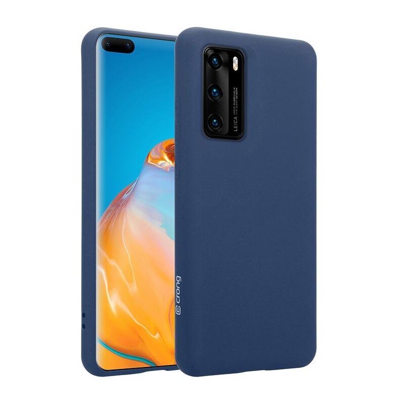 Etui CRONG Color Cover do Huawei P40 Niebieski