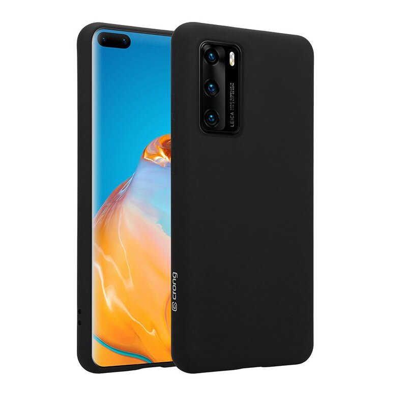 Etui CRONG Color Cover do Huawei P40 Czarny