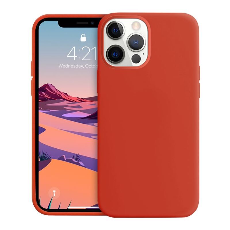 Etui CRONG Color Cover do Apple iPhone 12 Pro Max Czerwony