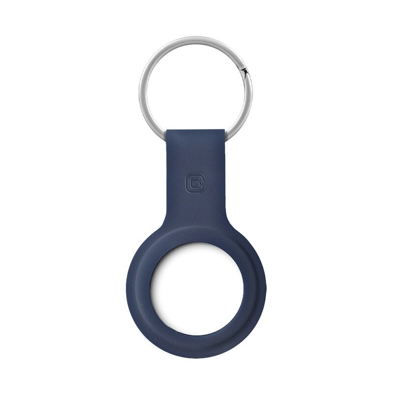 Brelok CRONG Silicone Case Key Ring do Apple AirTag 1/2 Granatowy