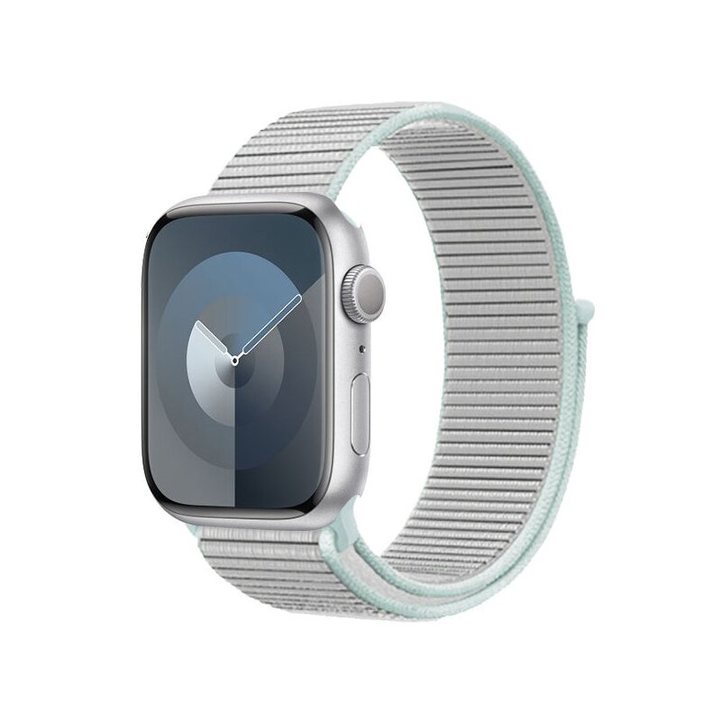 Pasek CRONG Nylon do Apple Watch do koperty 38/40/41/42mm Szary