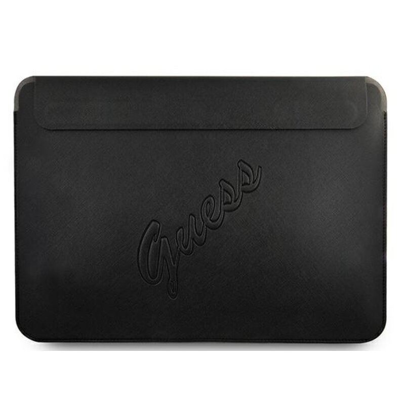Guess GUCS13PUSASBK Saffiano Script  Czarny