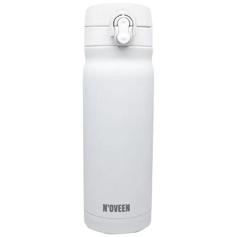 NOVEEN Butelka termiczna TB811 mat 400 ml Biała