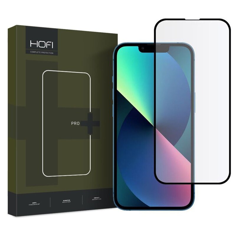 Szkło hartowane HOFI Glass Pro+ do Apple iPhone 13/13 Pro Czarny