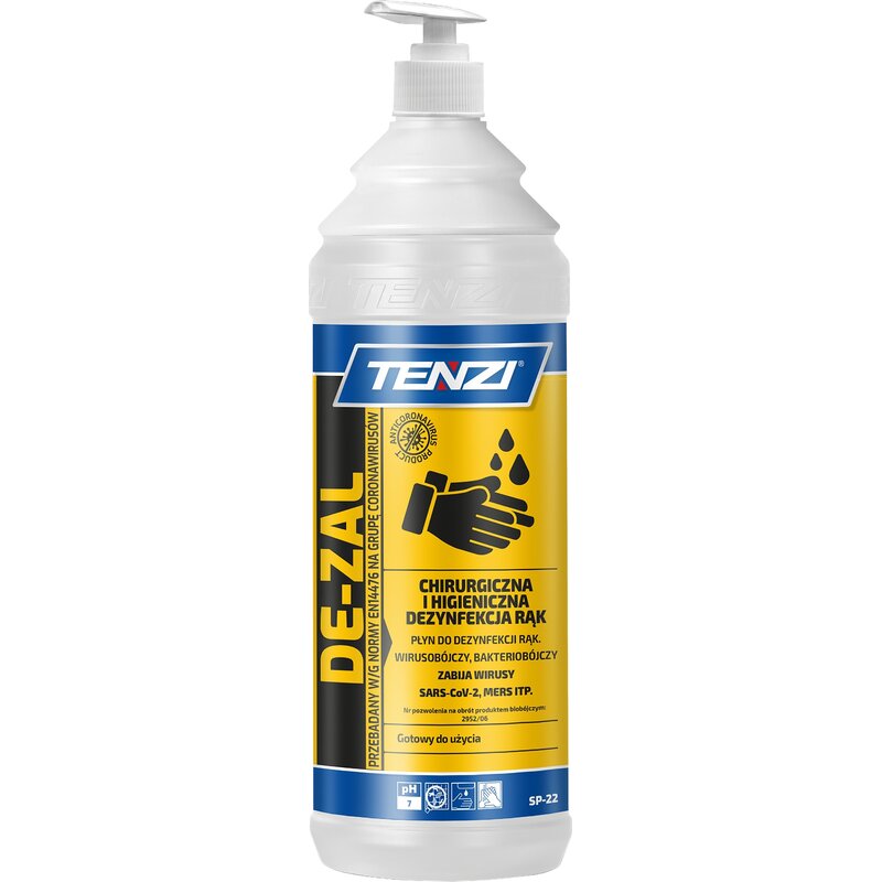 Płyn do dezynfekcji TENZI De-Zal 1000 ml