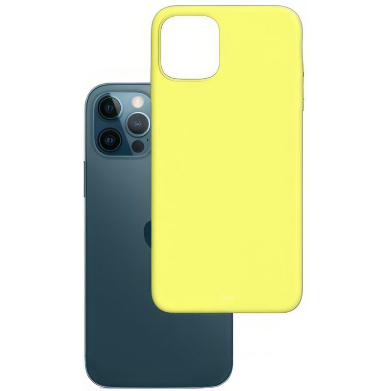 Etui 3MK Matt Case do Apple iPhone 12 Pro Max Limonka