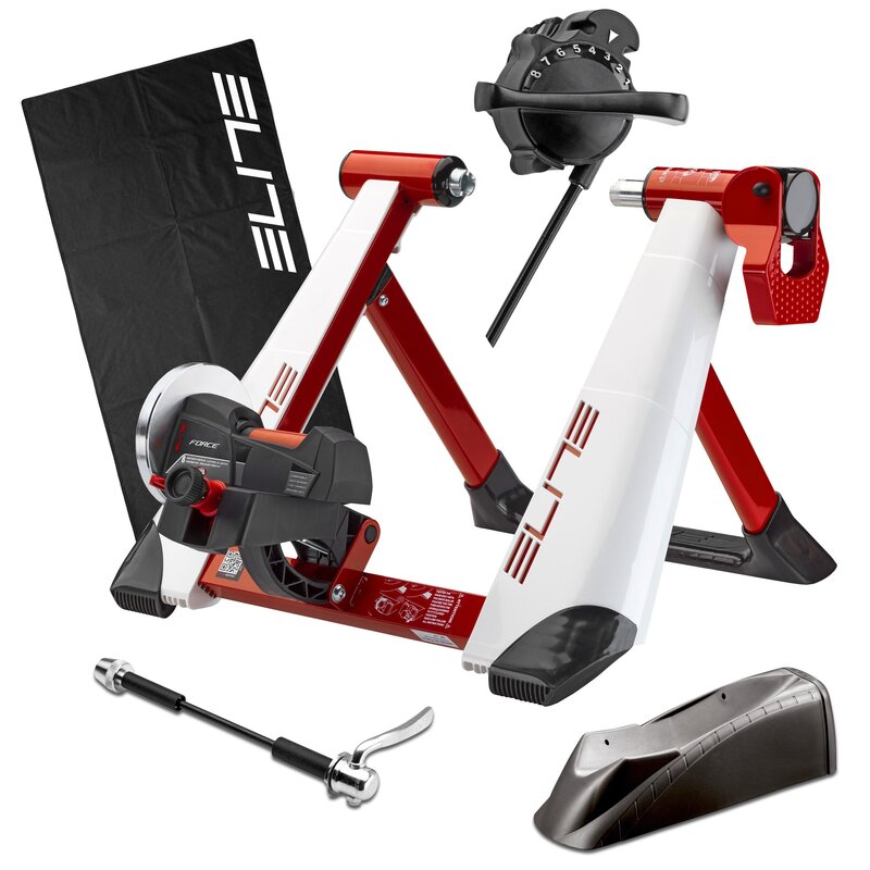 Trenażer rowerowy ELITE Novo Force Zestaw (mata, podstawka, manetka, zacisk)