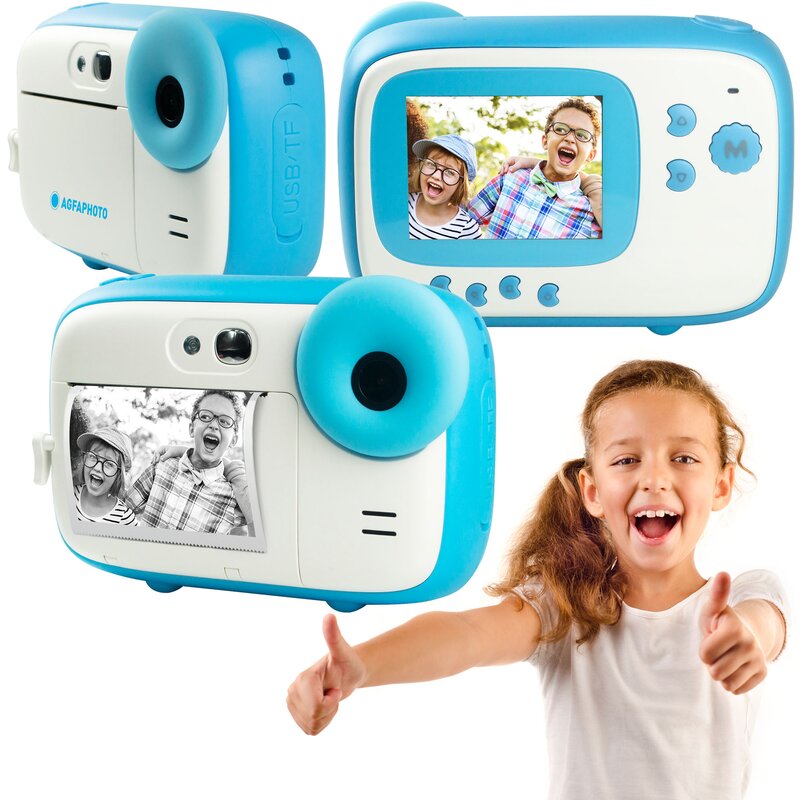 AgfaPhoto RealiKids Instant Cam Niebieski