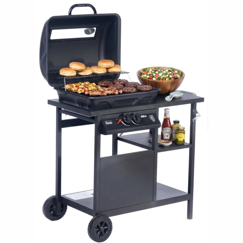 Grill ogrodowy gazowy ACTIVA Ibiza 2.0 11990 5.5 kW 48.5 x 37.5 cm