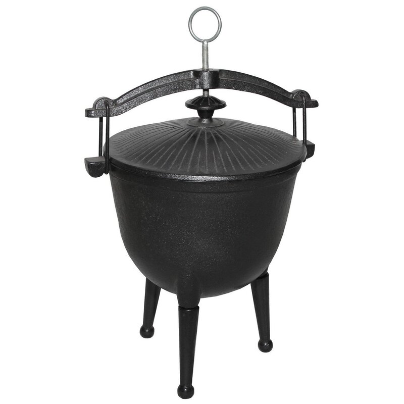 Kociołek na ognisko ACTIVA 19890 4.5L Czarny