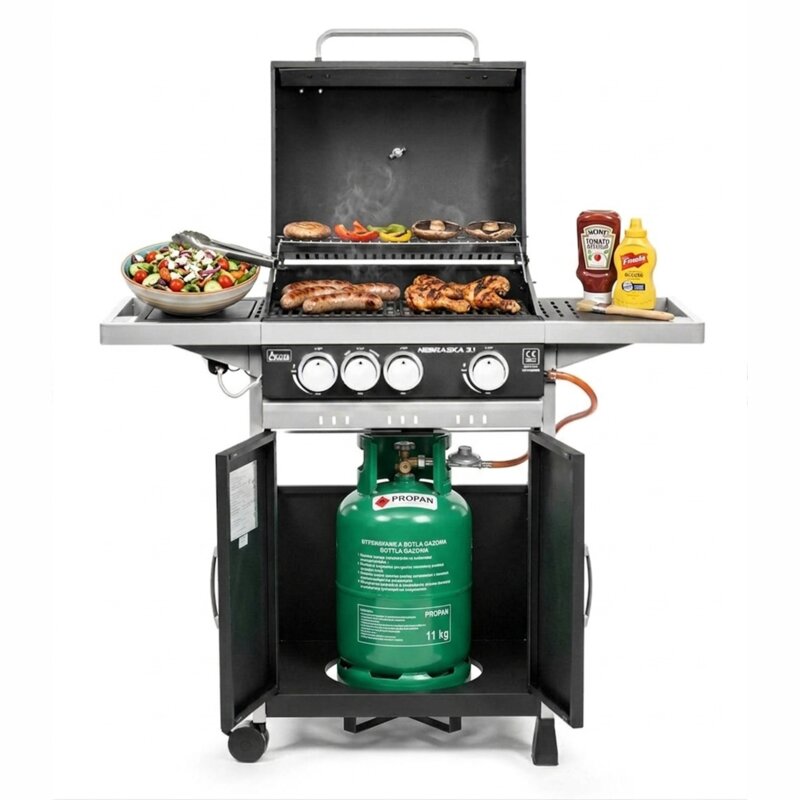 Grill ogrodowy gazowy ACTIVA Nebraska 19741G