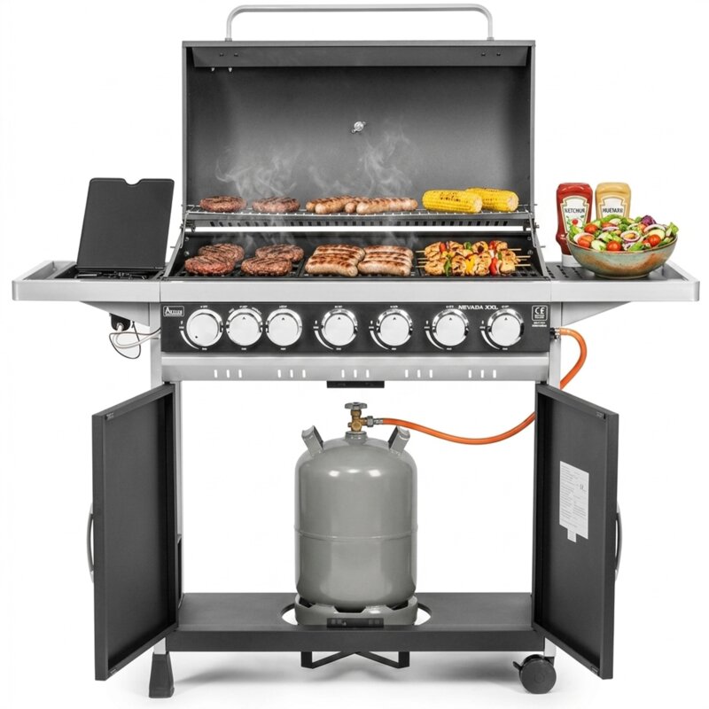 Grill ogrodowy gazowy ACTIVA Nevada XXL 19761G