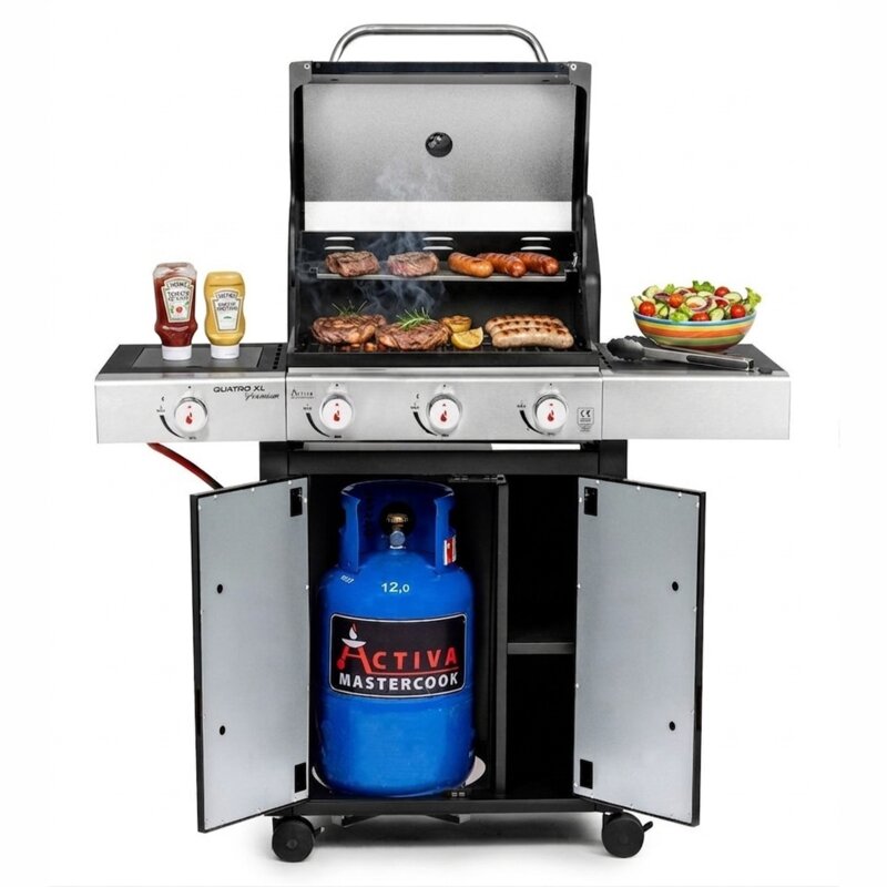 Grill ogrodowy gazowy ACTIVA Quatro Xl 19743G