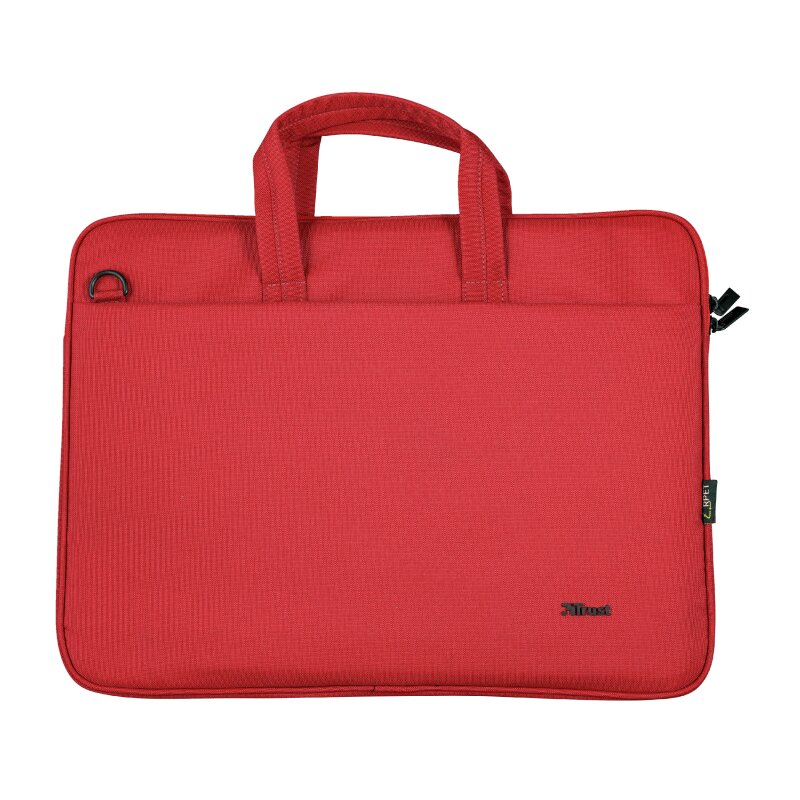 Torba na laptopa TRUST Bolonia Eco 15.6 cali Czerwony