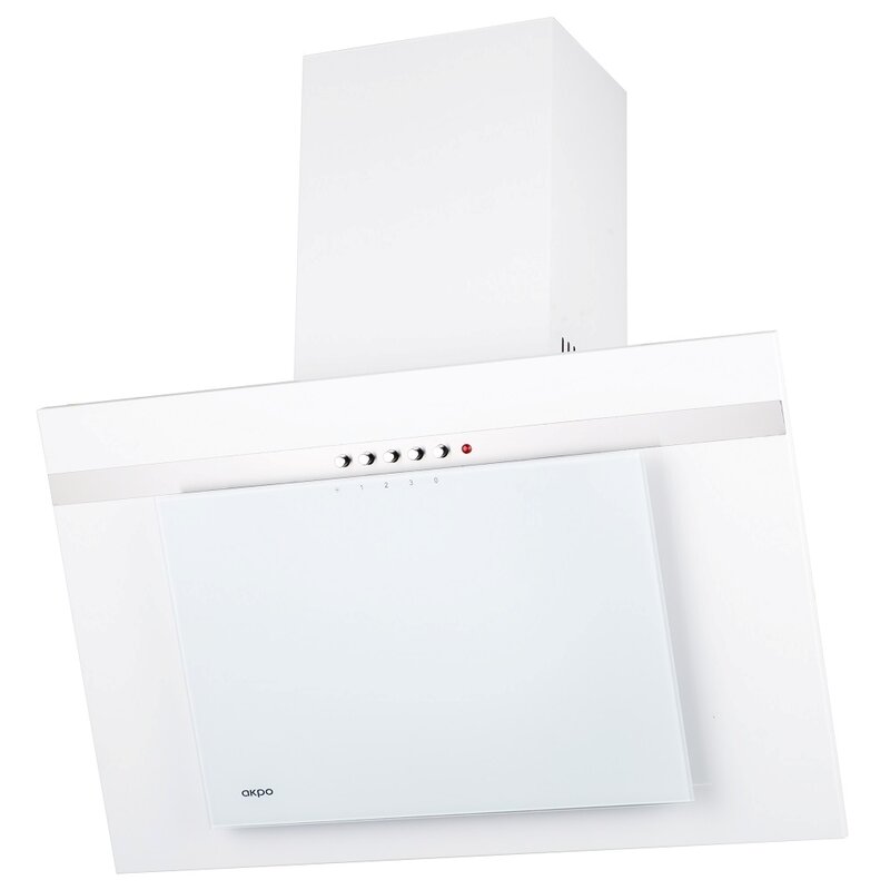 Okap AKPO WK-4 Nero Eco 50 T300 Biały 323.9m3/h 71dB klasa C