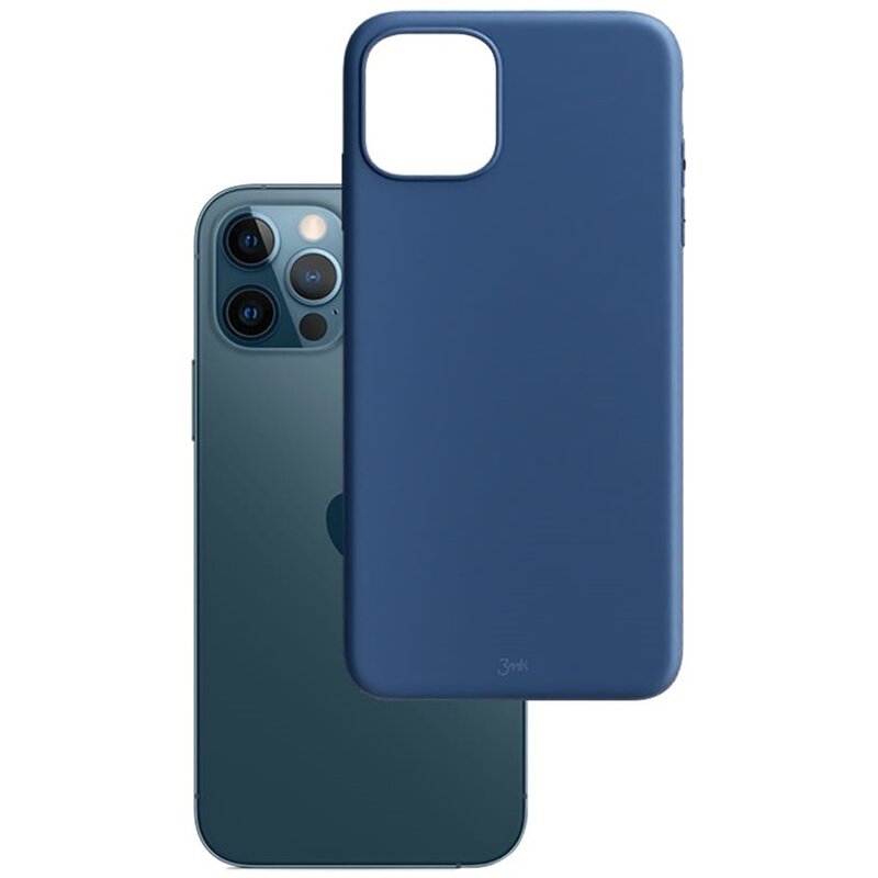 Etui 3MK Matt Case do Apple iPhone 13 Pro Granatowy