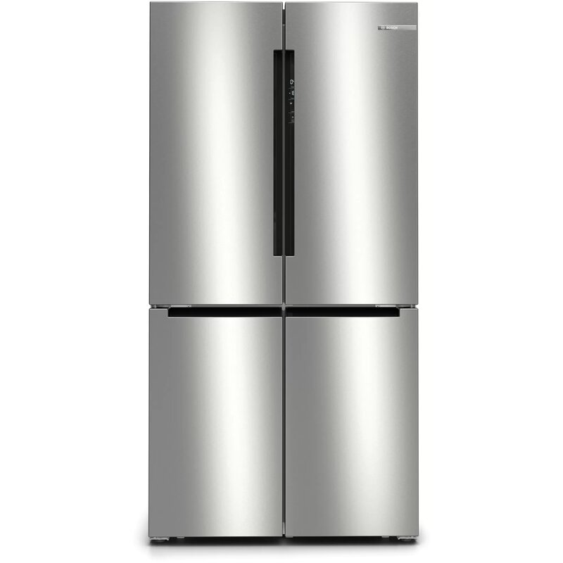 Bosch Serie 4 KFN96VPEA Pełny No Frost 183cm Szuflada z kontrolą wilgotności Stalowy