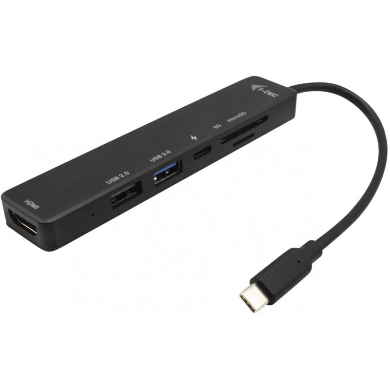 i-tec USB-C Travel Easy Dock 4K HDMI czytnik kart + PD 60W