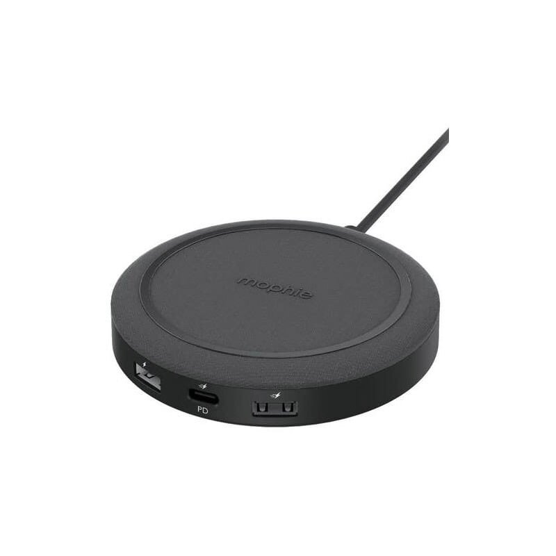 Ładowarka indukcyjna MOPHIE Wireless Charging Hub Czarny Qi