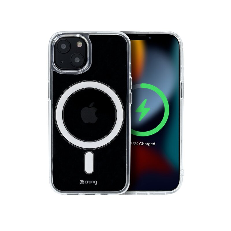 Etui CRONG Clear Mag Cover Magsafe do Apple iPhone 13 mini Przezroczysty