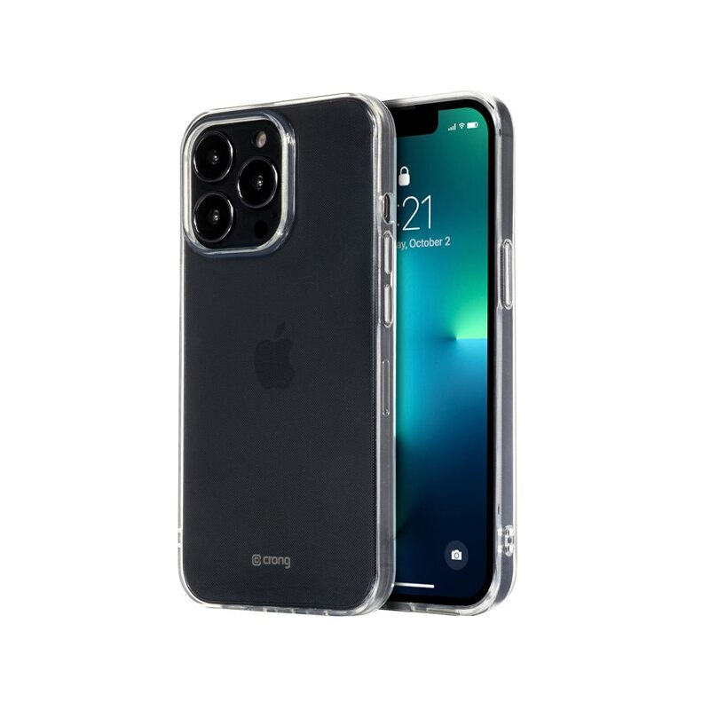 Etui CRONG Crystal Slim Cover do Apple iPhone 13 Pro Przezroczysty