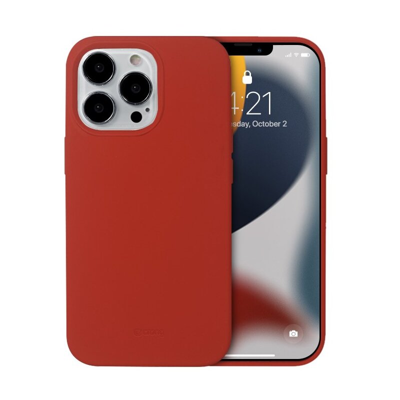 Etui CRONG Color Cover do Apple iPhone 13 Pro Max Czerwony