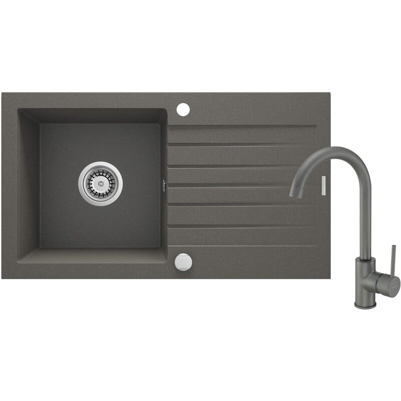 Deante Zorba ZQZVT113 Antracyt metaliczny + bateria Antracyt metaliczny