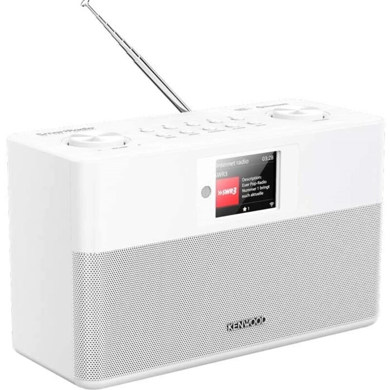 Kenwood CR-ST100S-W Radio FM DAB+ Internetowe Bluetooth Biały