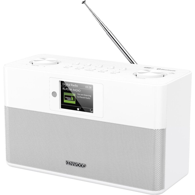 Kenwood CR-ST80DAB-W Radio FM DAB+ Bluetooth Biały
